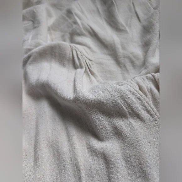 Minimalist Linen-Feel Tunic Dress | Boho Summer Layer - Picture 6 of 6